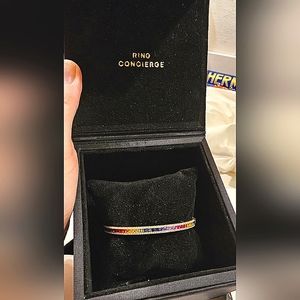 Ring Concierge Princess Cut Rainbow Bangle